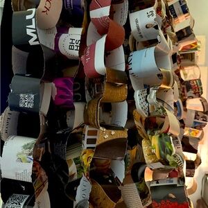 CHICAGO MAGAZINES PRINT PAPER HOLIDAY ORIGAMI GARLAND